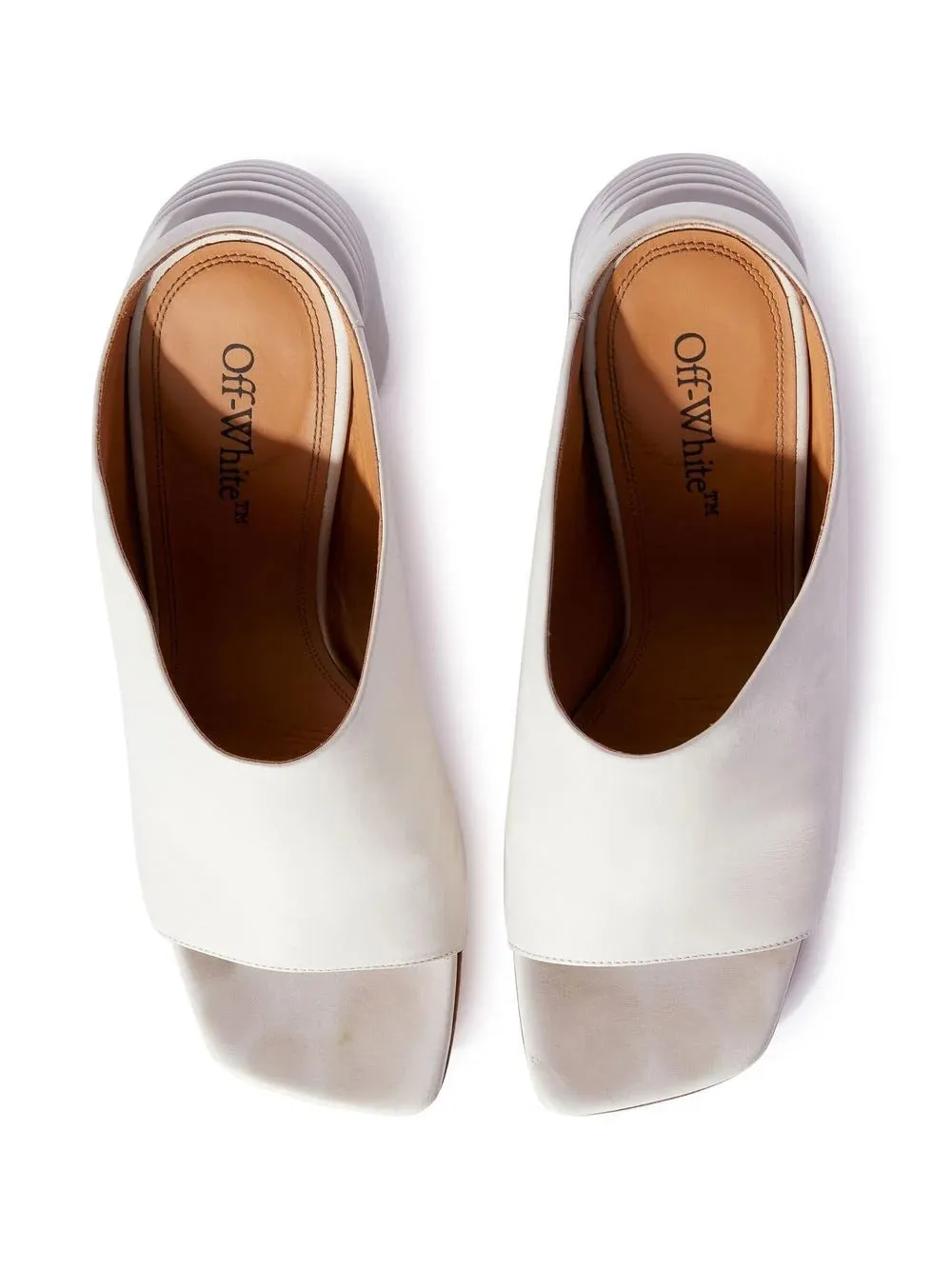 Off White Tonal Spring Soft Mule Off White Off White