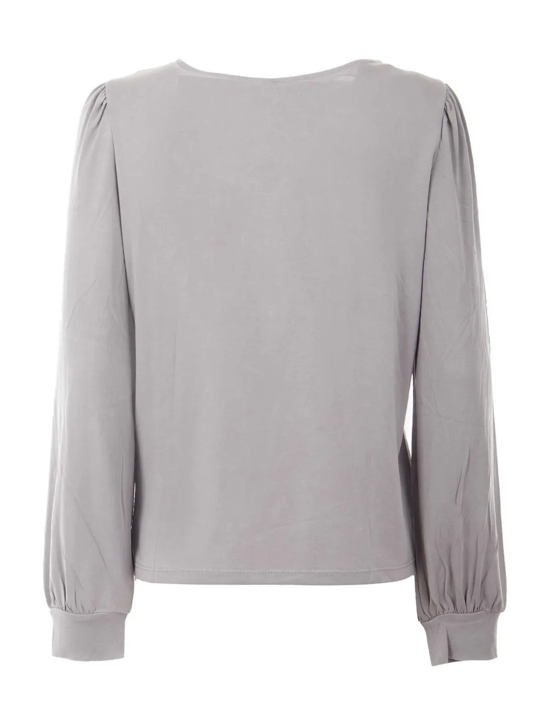 ONLY  CAMISETA GRIS ONLFREE LIFE 15333277 MUJER