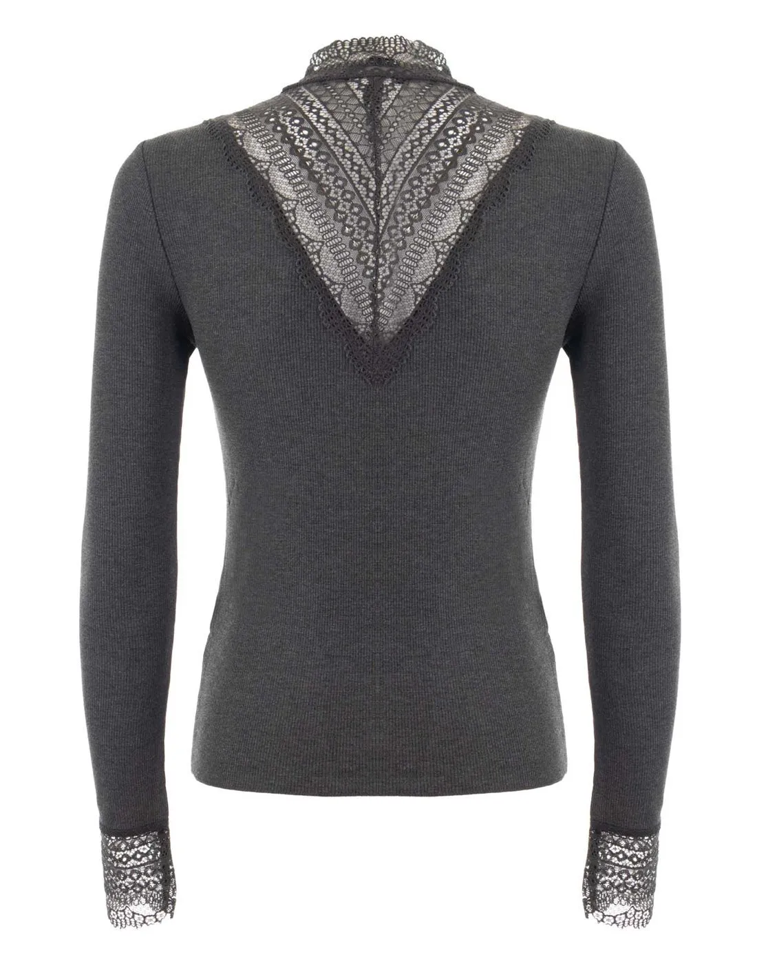 ONLY  CAMISETA GRIS ONLTILDE 15207788 MUJER
