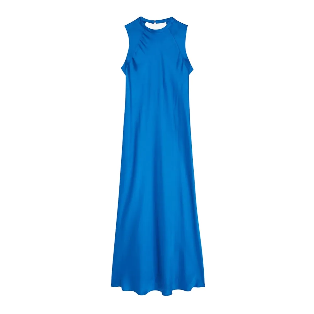 Ottod'ame abito donna Lungo DA5012.BLU