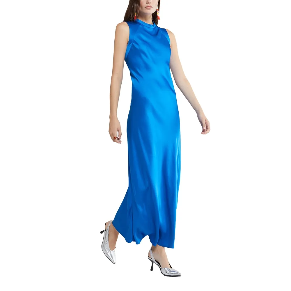 Ottod'ame abito donna Lungo DA5012.BLU