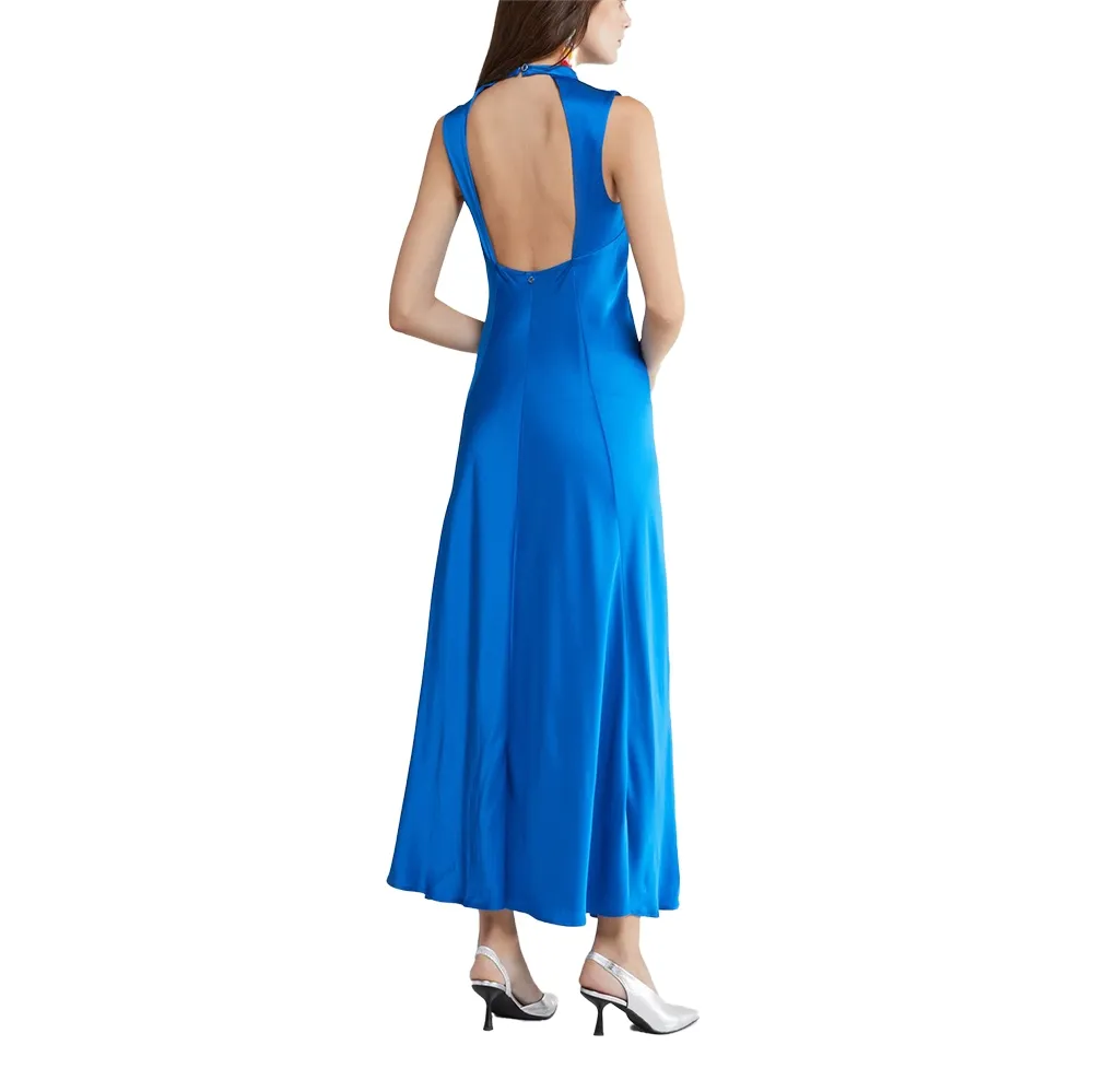 Ottod'ame abito donna Lungo DA5012.BLU