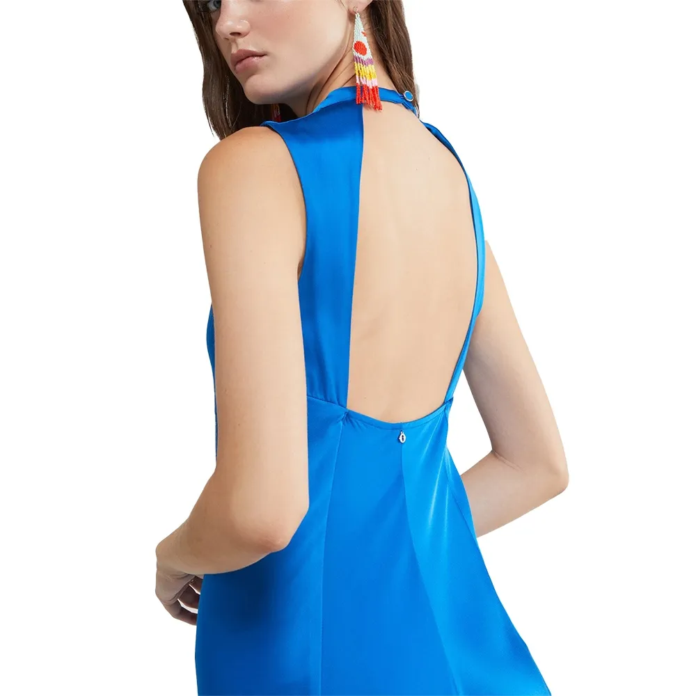 Ottod'ame abito donna Lungo DA5012.BLU