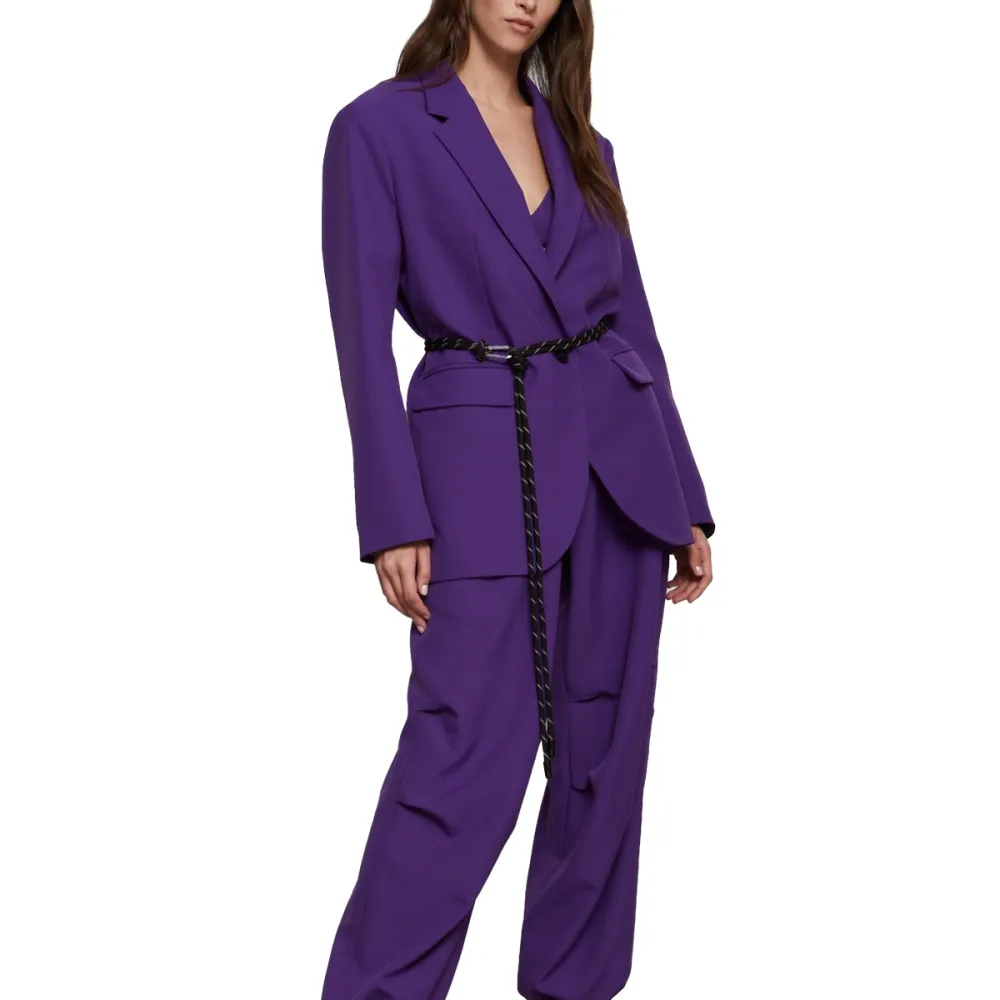 Ottod'Ame giacca donna con Cintura DG5870.VIO