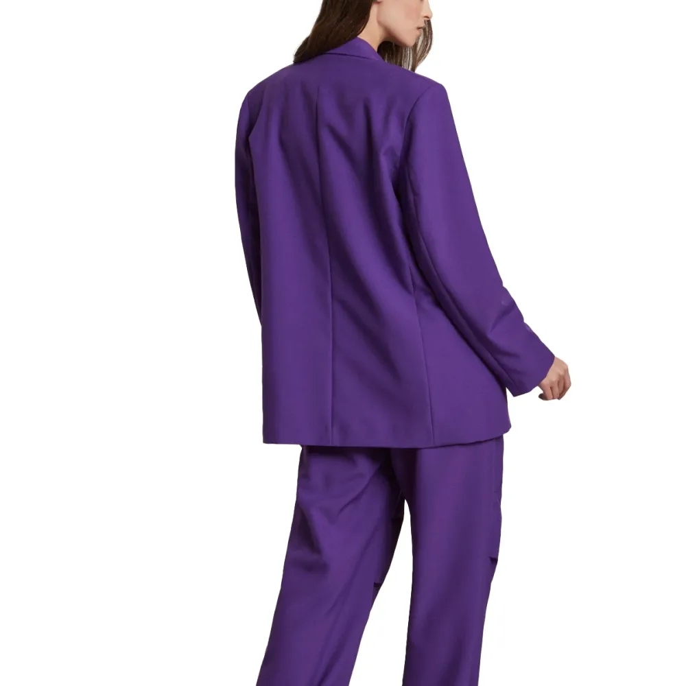Ottod'Ame giacca donna con Cintura DG5870.VIO