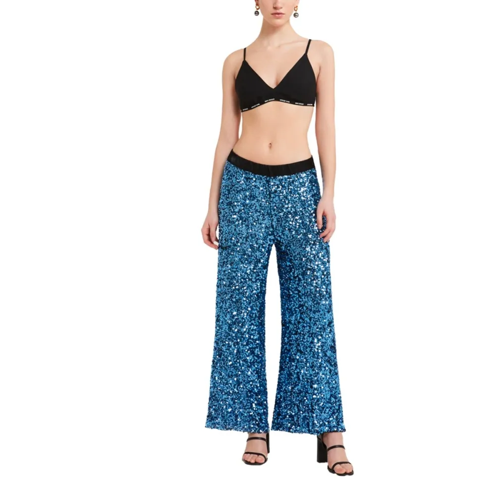 Ottod'ame pantalone donna Con Paillettes TP9433