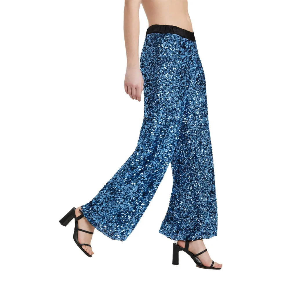 Ottod'ame pantalone donna Con Paillettes TP9433