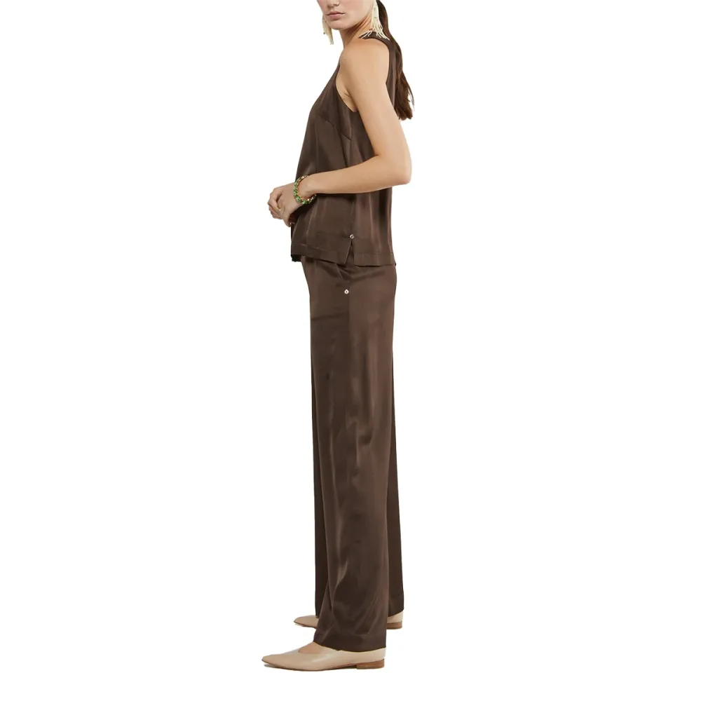 Ottod'Ame pantalone donna Palazzo In Viscosa DP9534.FO
