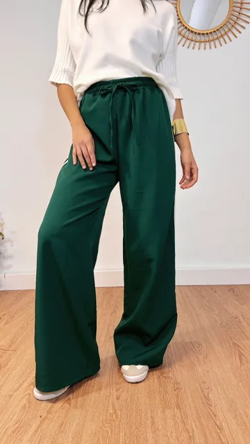 Pantalón Sport Verde botella