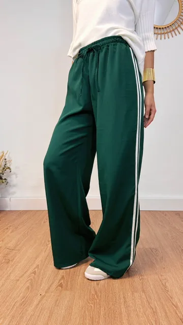 Pantalón Sport Verde botella