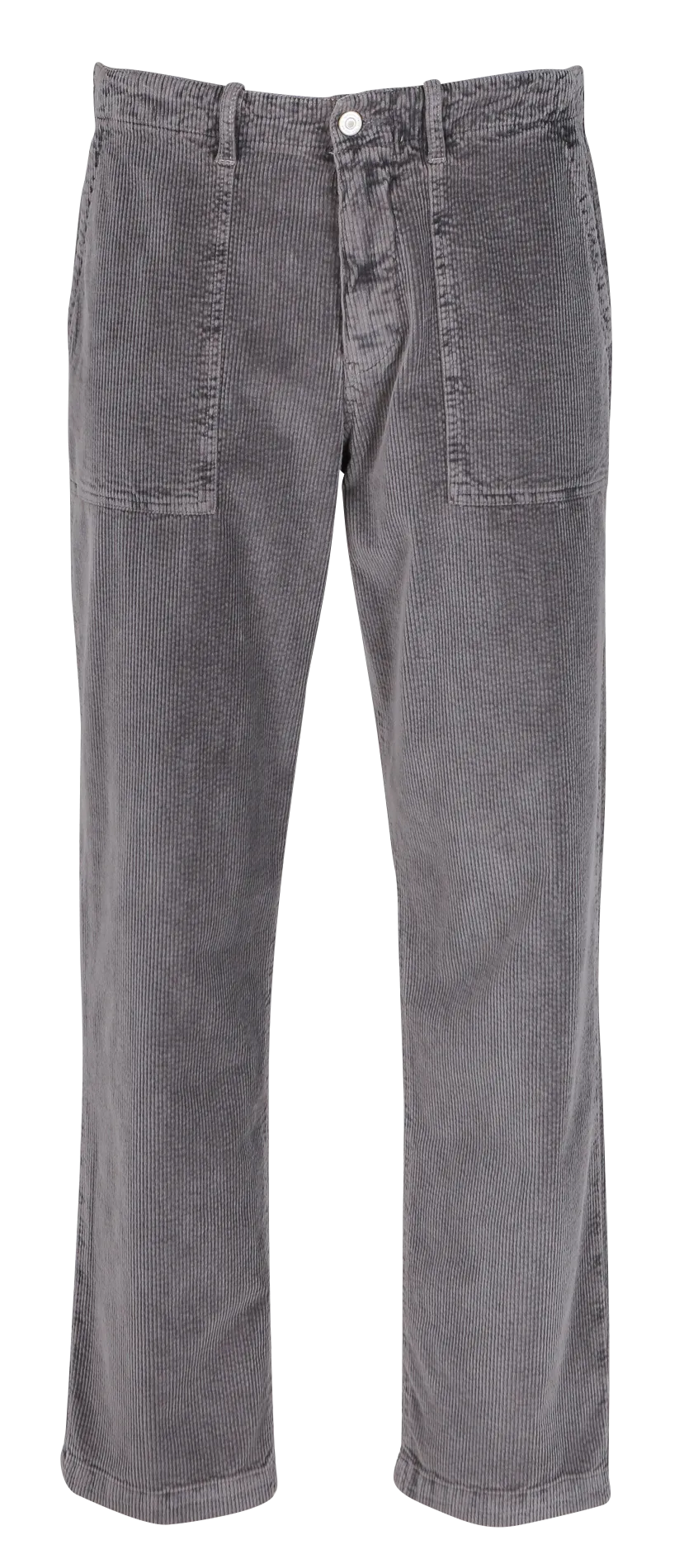 PAUL SMITH Pantalón regular fit de pana en gris