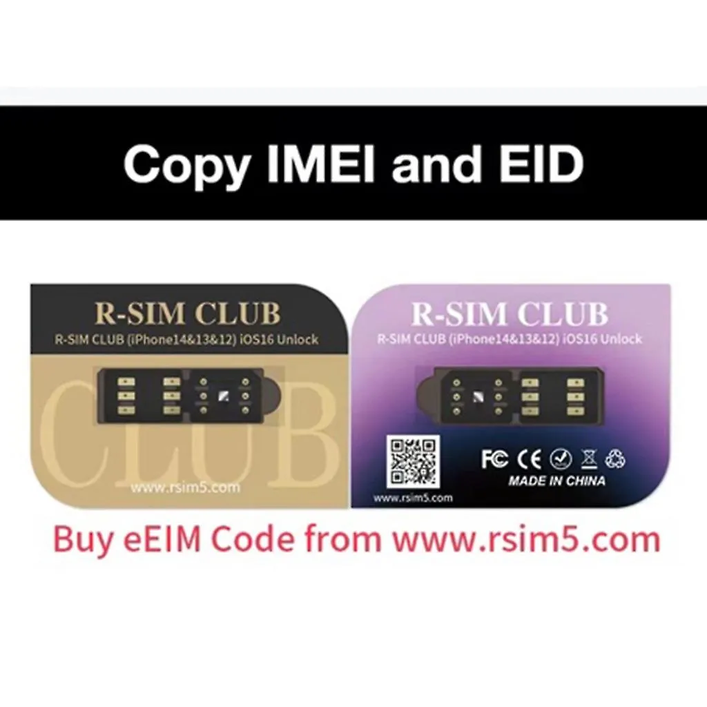PEGATINA DE TARJETA SIM DE ALTO RENDIMIENTO RSIM CLUB IOS16 UNLOCK PARA TELéFONO 12/13/14