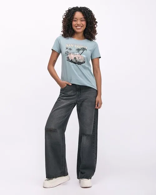 Polo Mujer Harumi Verde Slate