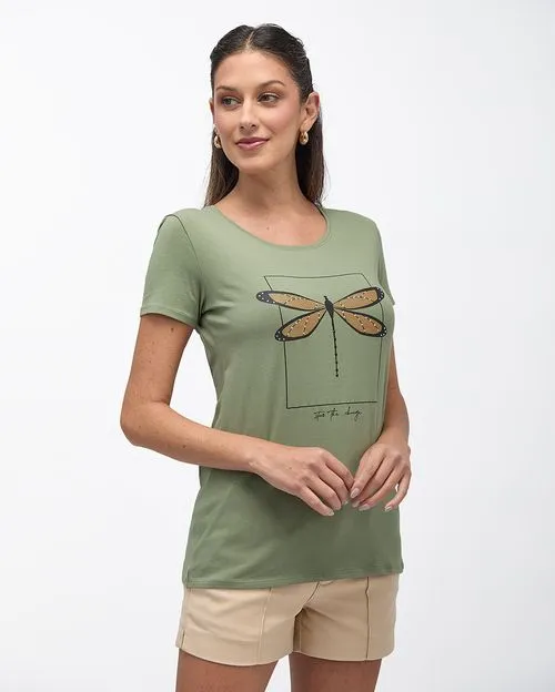 Polo Mujer Romina Verde Frost
