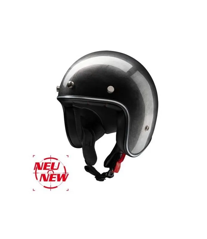 REDBIKE Casco Moto Jet Abierto Open Face Helmet Gris Oscuro HOMOLOGADO Dark Grey