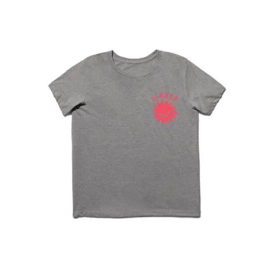 REMERA STANCE LIVE YOUR VALUES  GRIS