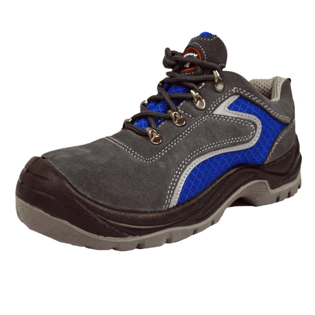 SAFETY SHOES L7305 TALLA 39 ZAPATO DE CUERO PUNTA DE ACERO ANTIESTATICO GRIS