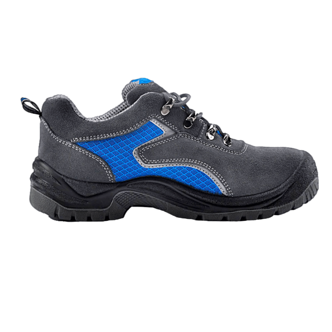SAFETY SHOES L7305 TALLA 39 ZAPATO DE CUERO PUNTA DE ACERO ANTIESTATICO GRIS