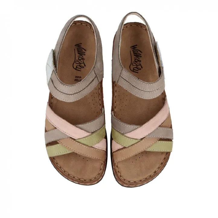 SANDALIA GRIS WALK AND FLY MEDITERRANEO 3861 43170 WALK AND FLY