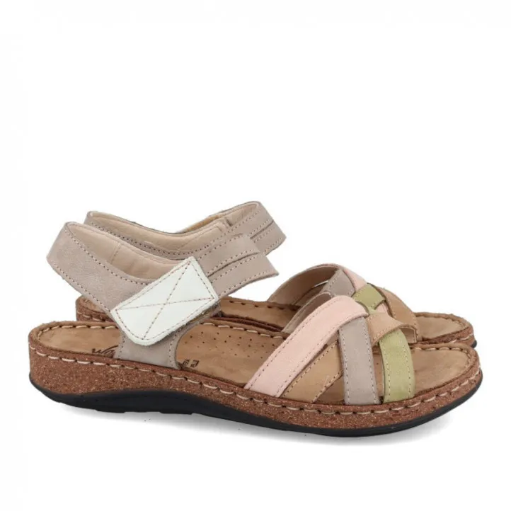 SANDALIA GRIS WALK AND FLY MEDITERRANEO 3861 43170 WALK AND FLY