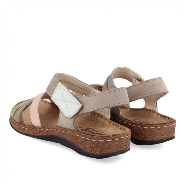 SANDALIA GRIS WALK AND FLY MEDITERRANEO 3861 43170 WALK AND FLY