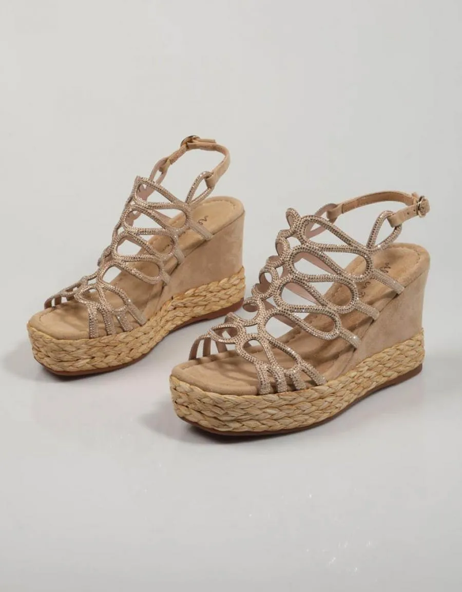  sandalias ALMA EN PENA Ap en Bege 82402