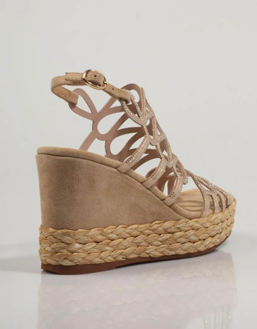  sandalias ALMA EN PENA Ap en Bege 82402