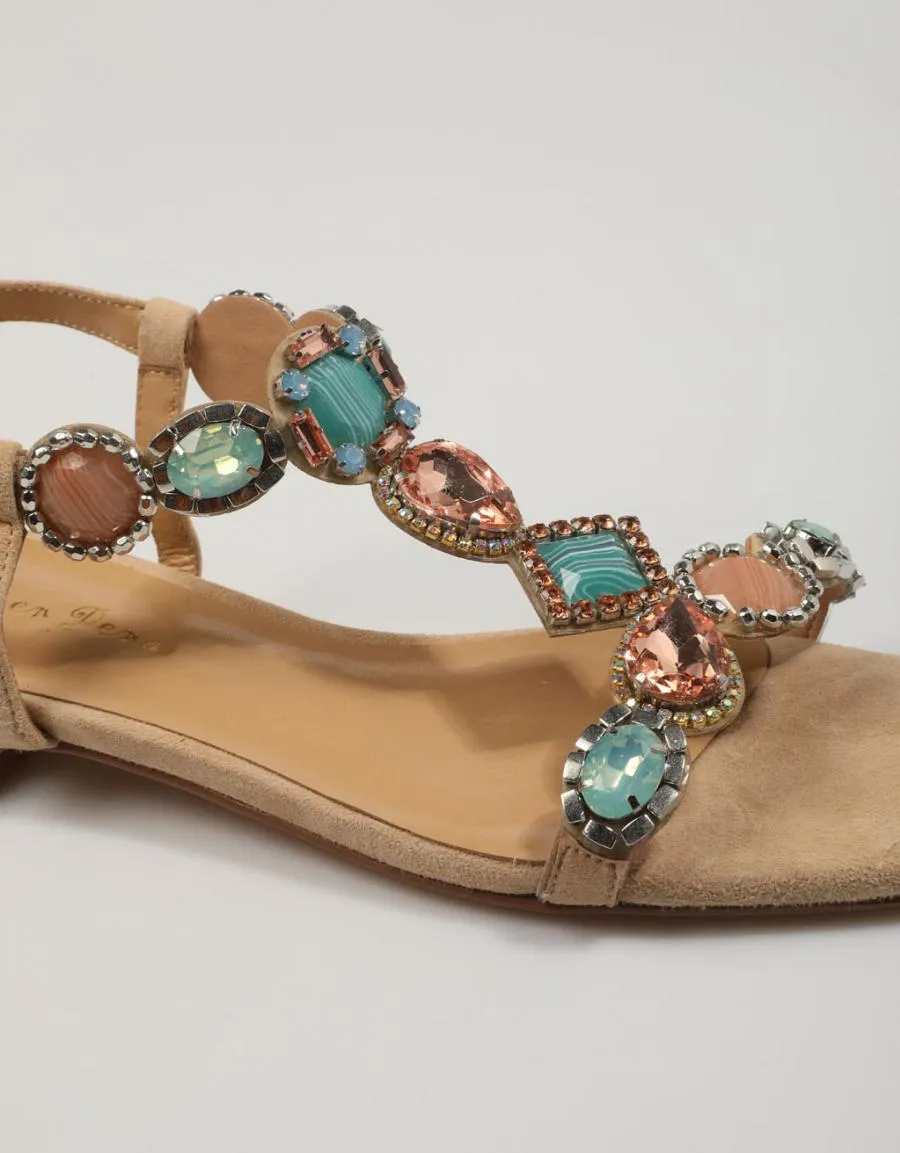  sandalias ALMA EN PENA Ap en Bege 82409