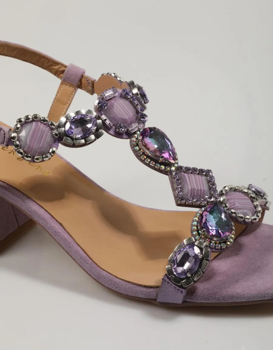  sandals ALMA EN PENA 306 en Purple 82412