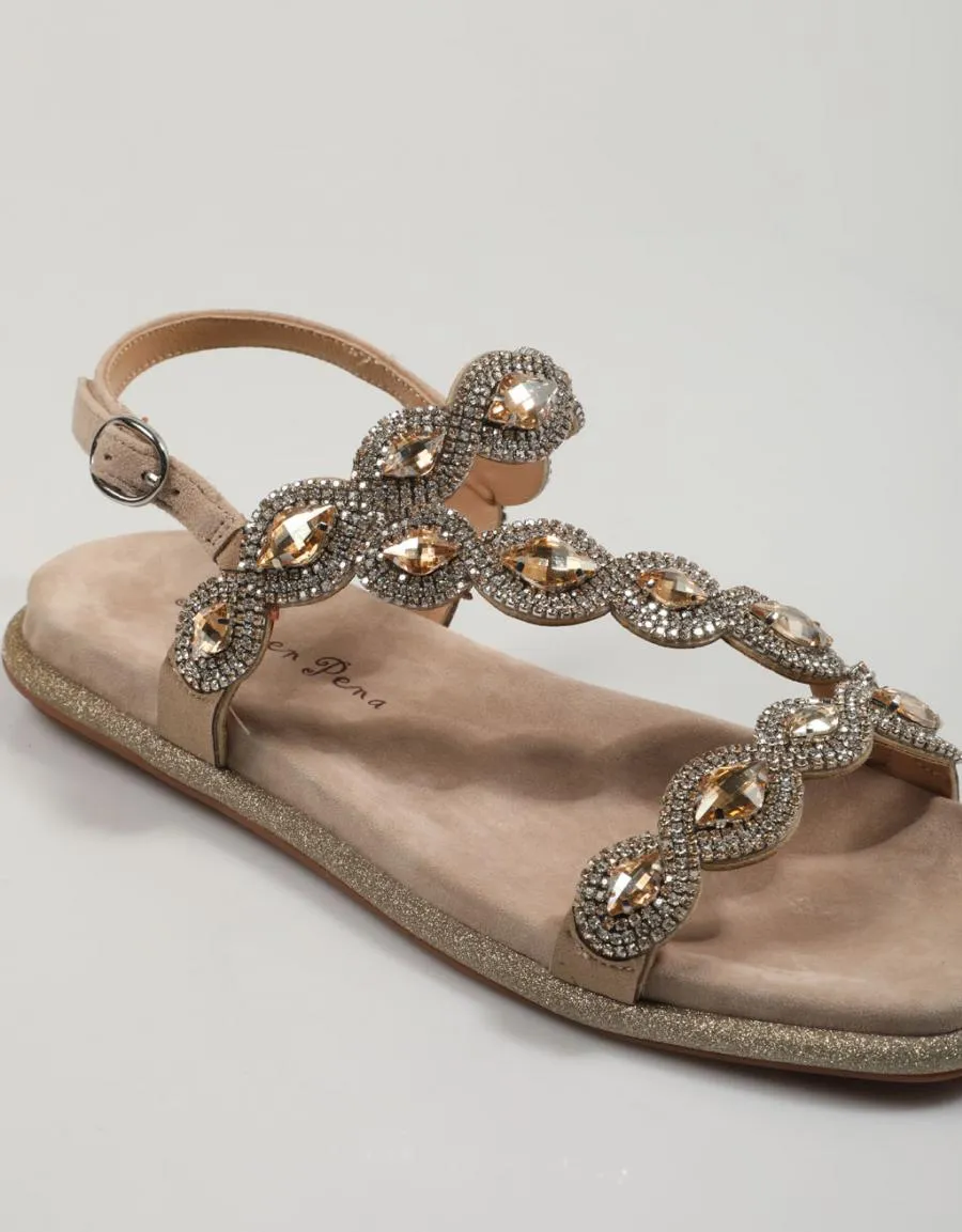  sandals ALMA EN PENA 381 en Taupe 82397