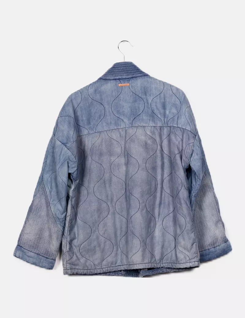 Scotch & soda Cazadora acolchada azul