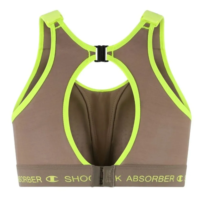 Shock Absorber Mujer Sujetadores/Tops Ultimate Run Bra Padded Gris 