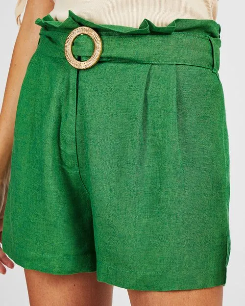 Short Mujer Green Verde Perico