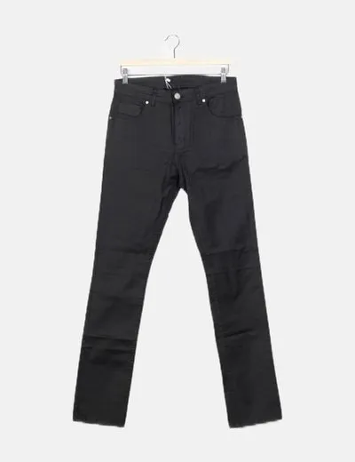 SKUNKFUNK  SKFK PANTALóN ENCERADO GRIS MARENGO