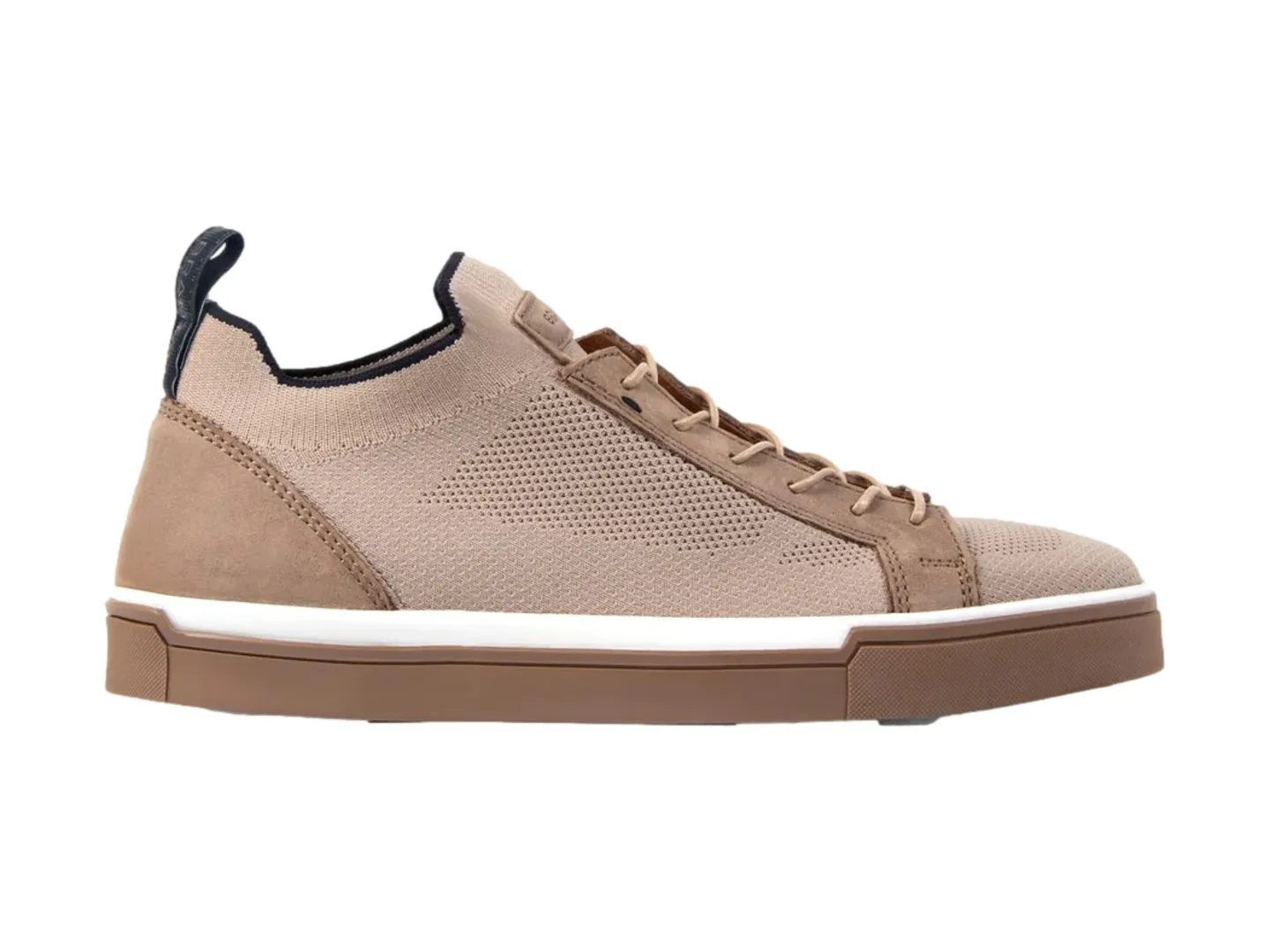 Tenis Brantano Tejida  Gris Para Hombre