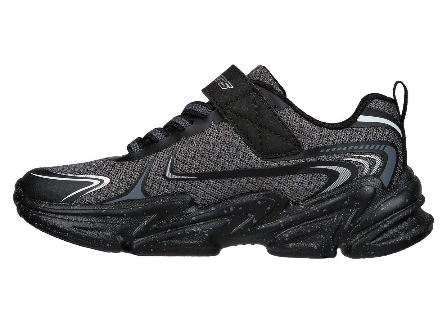 Tenis Skechers Wavetronic Gris Para Niño