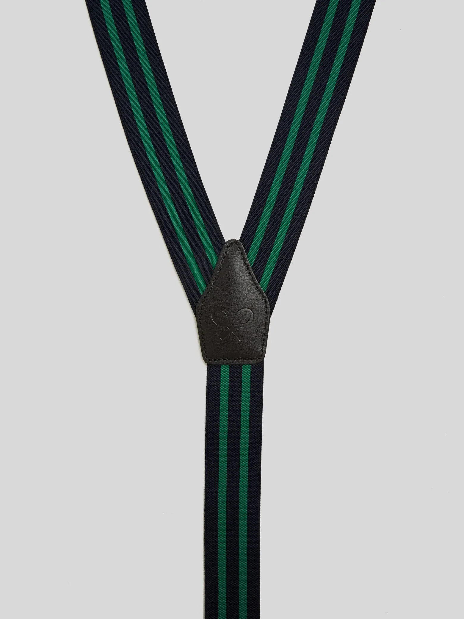 Tirante silbon regimental verde