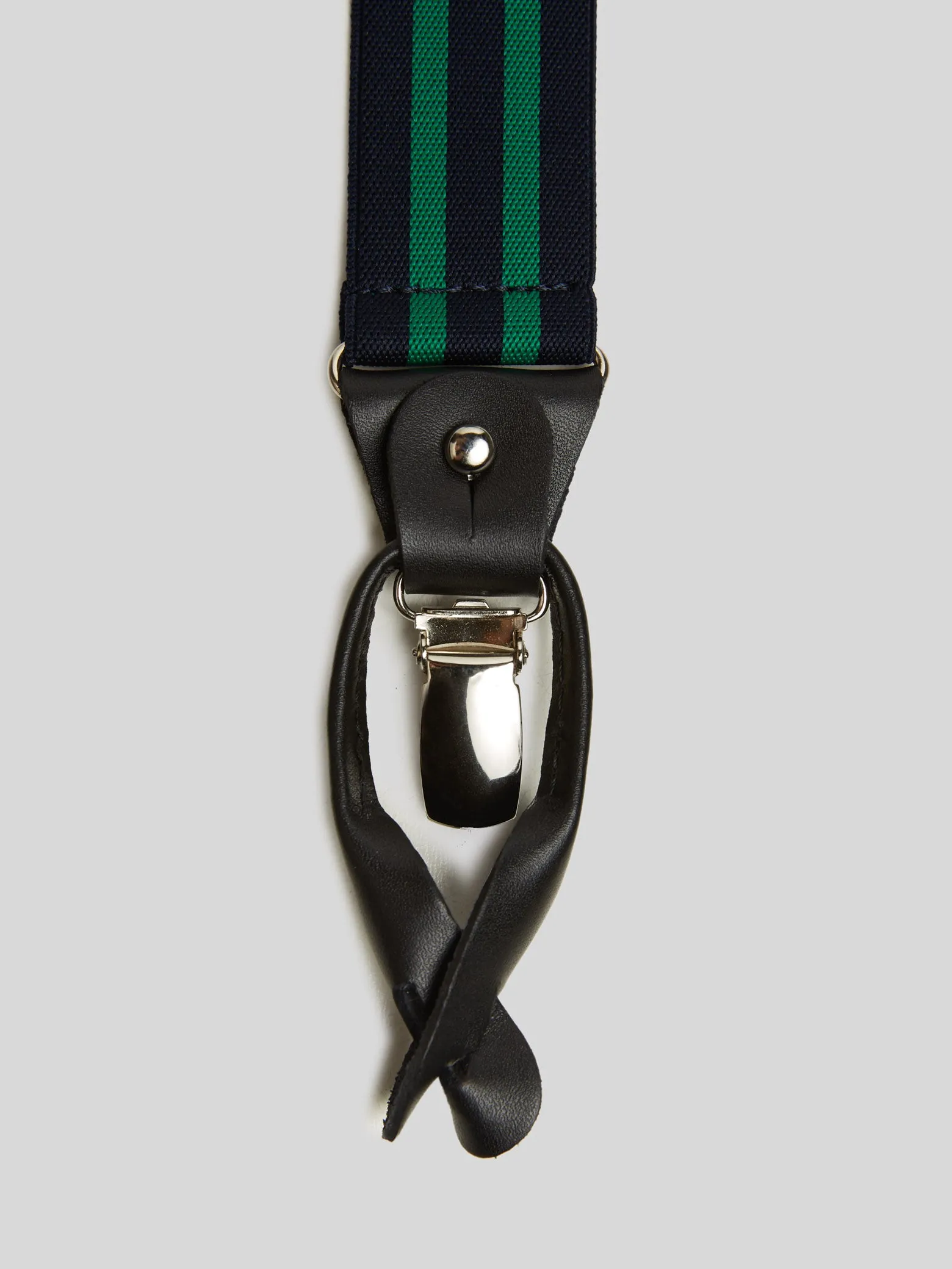 Tirante silbon regimental verde