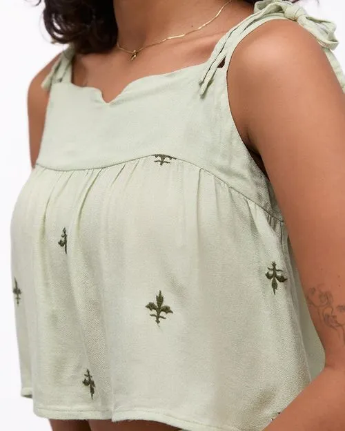 Top Mujer Anant Verde Nile