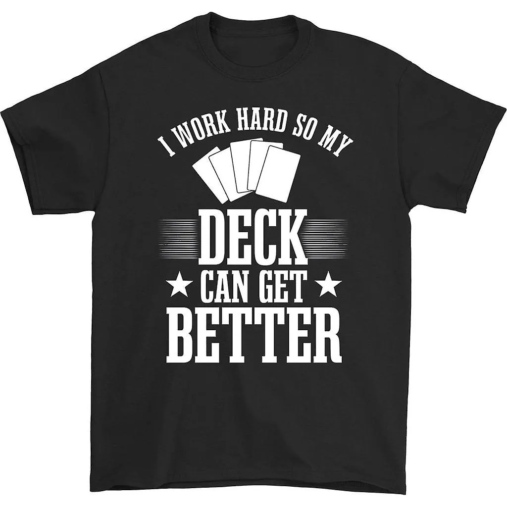 Trabajé duro para que mi camiseta pudiera ser mejor