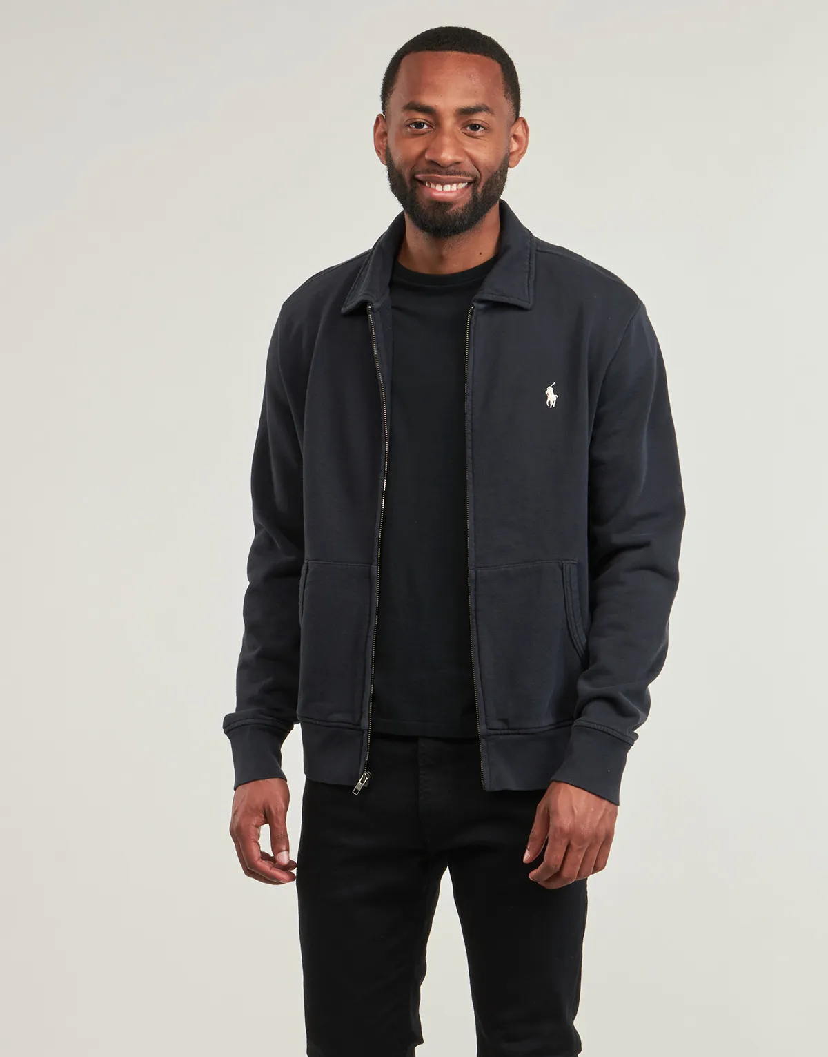 VESTE SWEAT EN MOLLETON TERRY