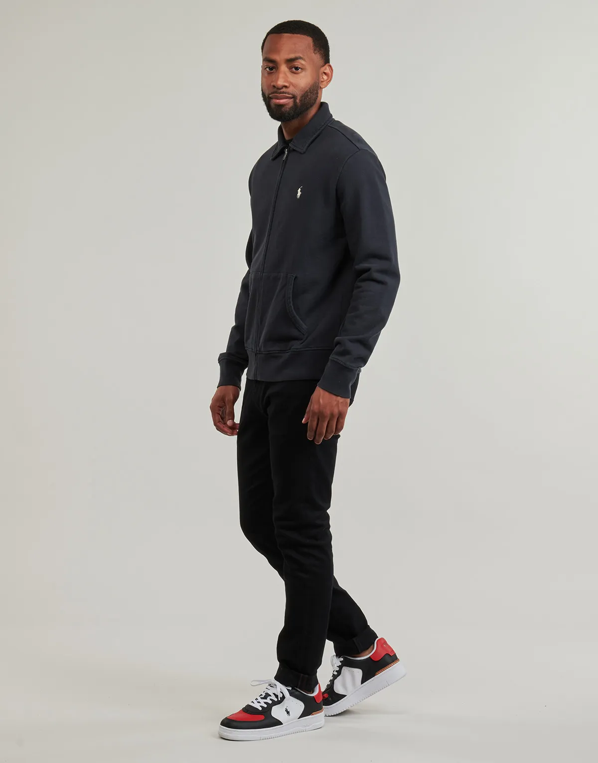 VESTE SWEAT EN MOLLETON TERRY
