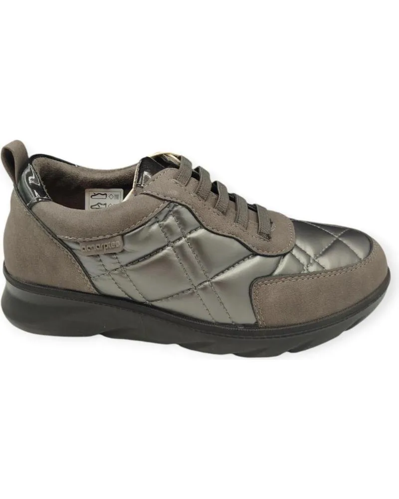 Zapatillas deporte AMARPIES  de Mujer DEPORTIVA COMFORT 25353  GRIS