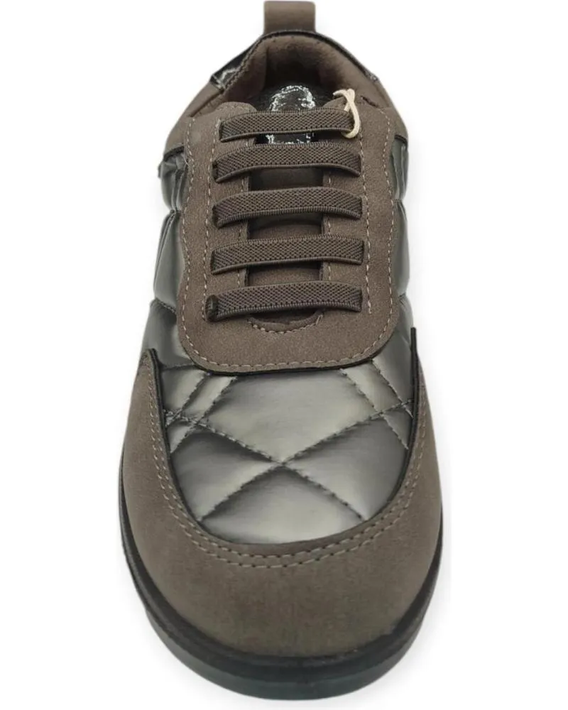 Zapatillas deporte AMARPIES  de Mujer DEPORTIVA COMFORT 25353  GRIS