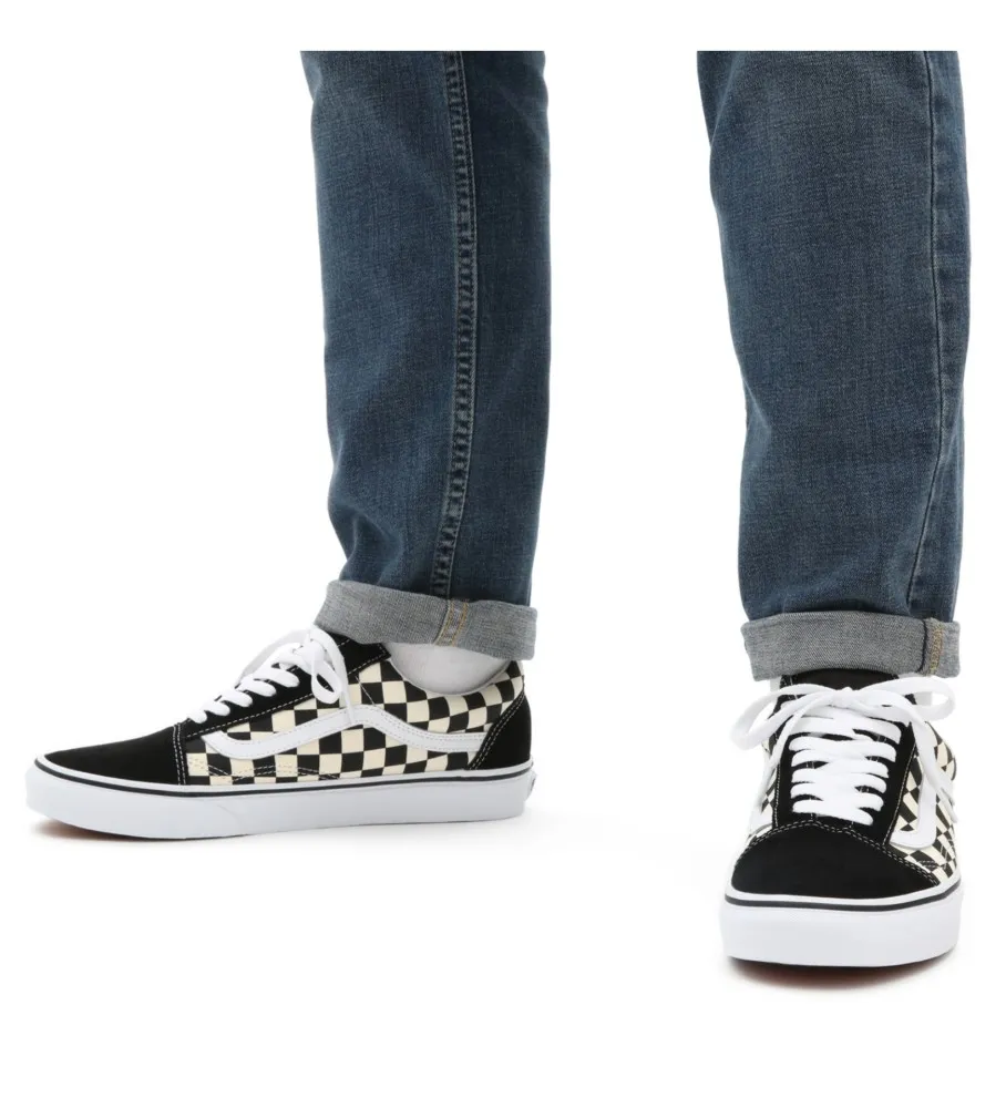 Zapatillas Primary Old Skool negro, blanco