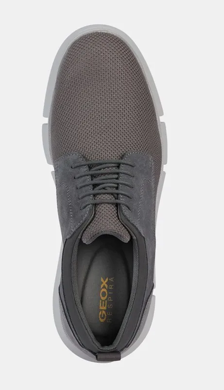Zapatos Geox U45B6D textil gris